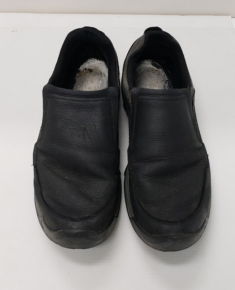 Merrell Mens J5000705 Black Perforated Leather Slip On‎ Shoes Size 14 Amazon.com | Merrell Jungle Moc Nubuck Black/Black | Loafers  main image 2