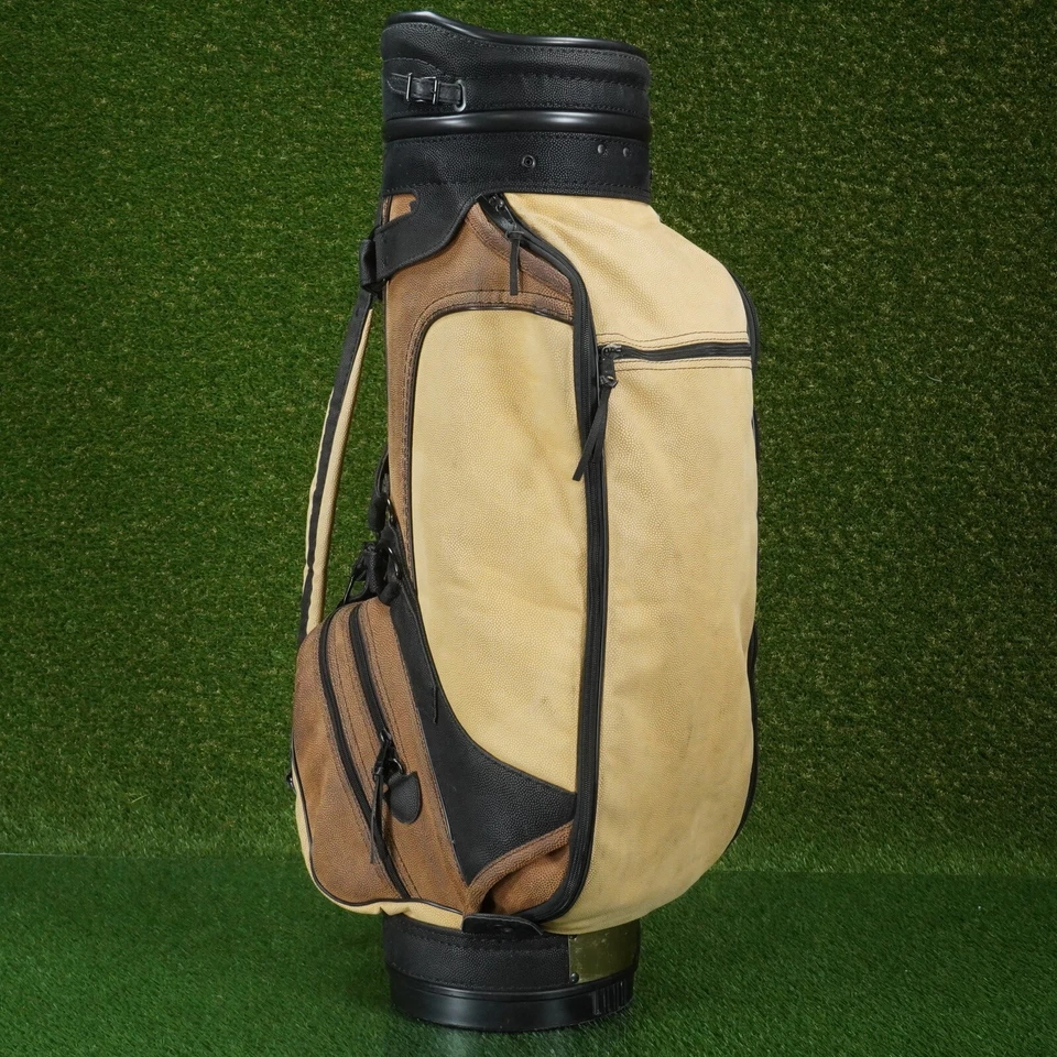 INCRÍVEL BOLSA DE EQUIPE ESPORTIVA BELDING 9” TOP, GOLFE 6 VIAS, COM LOGOTIPO ~ L@@K!! - Imagem 2 de 4