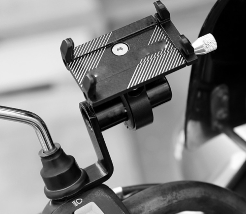 Motorcycle Accessory Mount Extender-Black - Imagen 4 de 5