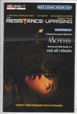 RESISTANCE UPRISING #1, FCBD, NM,  AWA, Moths, Robots, 2021