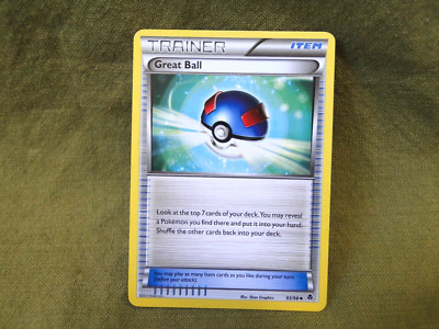 Pokemon Trading Card - Emerging Powers: Great Ball 93/98
