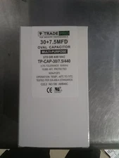 TRADEPRO TP-CAP-30/7.5/440  / TPCAP3075440 Oval (NEW IN BOX) 370 Or 440 VAC