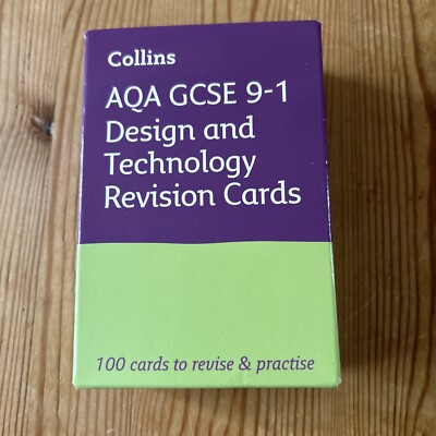 AQA GCSE 9-1 Design & Technology Revision Cards: Ideal for the 2025 and 2026 exa