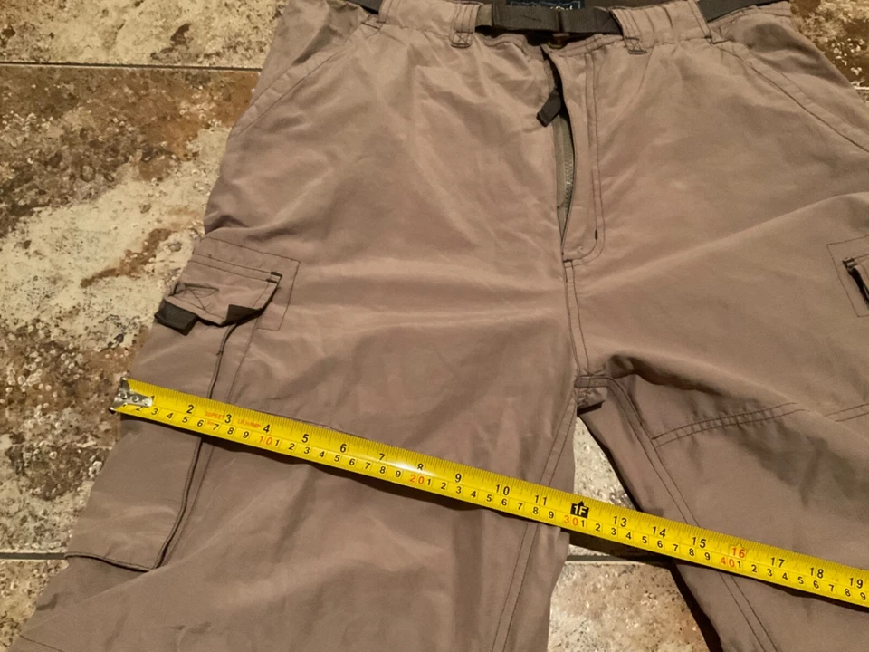 PANTALONES CARGO VINTAGE PACIFIC CREST NYLON (HOMBRE L, 36 x 30) PIERNAS CON CREMALLERA Foto 4 de 4