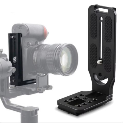 Universal L-Bracket Quick Release Plate for DSLR Camera Arca Swiss Tripod Head