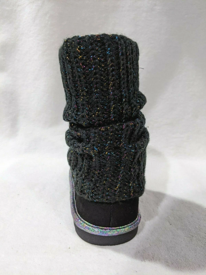 SO Mandy Black Girl's Sweater Boots - Assorted Sizes NWB - Image 4 of 4