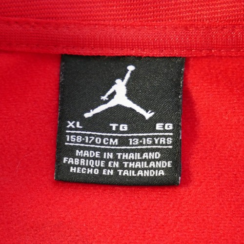 Air Jordan Jumpman Jacket XL Teen (13-15) Red Full Zip Long Sleeve Bascketball - Picture 4 of 10