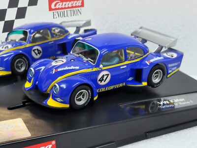 Carrera  Evolution 27470 VW Volkswagen Group 5 Kafer, #47 1:32 Slot Car