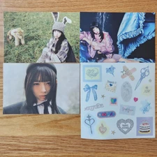 Rei Official Photo 3 pcs & Sticker Ive 3rd EP Album Empathy Genuine Kpop