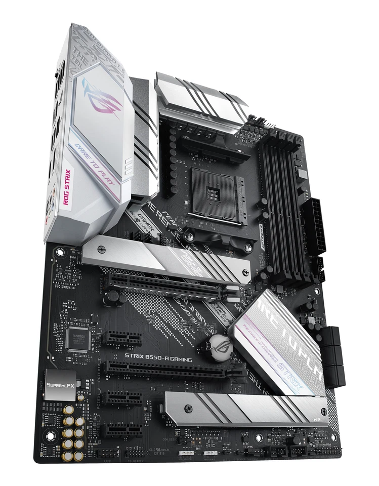 ASUS ROG STRIX B550-A GAMING AMD B550 ATX DDR4-SDRAM Motherboard - Imagen 3 de 4