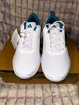 adidas Impulse SYN 3.0 White/Teal Low Top Lace-Up Running Sneakers JJ5329