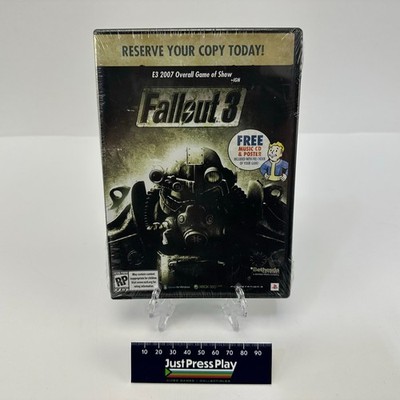 New Sealed Fallout 3 Preorder Soundtrack & Poster