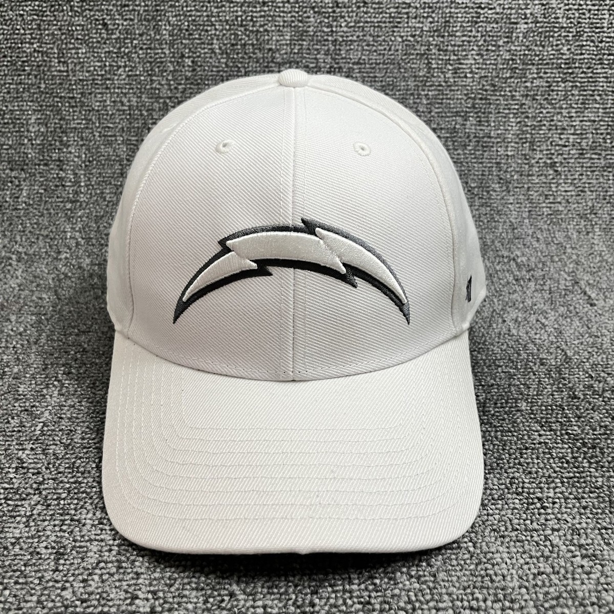 Los Angeles Chargers '47 Brand MVP Hat White Adjustable Strapback NFL Cap