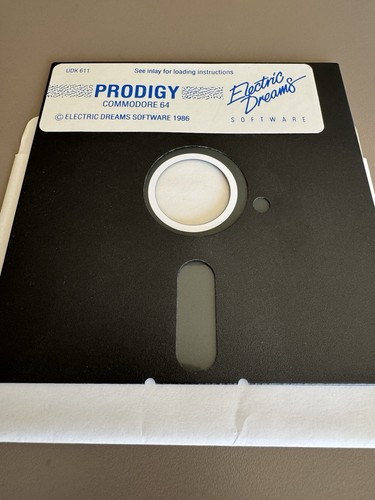 Jeu Prodigy Commodore CBM 64 C64 128 C128 Disk Electric Dreams - Zdjęcie 4 z 8