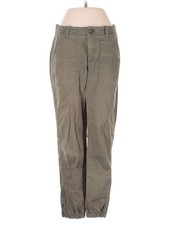 Banana Republic Women Green Casual Pants 2