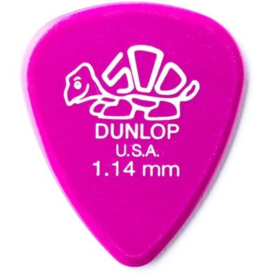 Plektrum Dunlop Delrin Standard 1,14mm (12Stck) Plek Pick NEU
