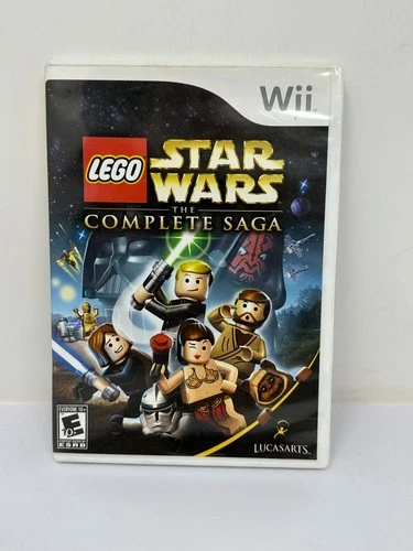 CIB LEGO Star Wars The Complete Saga (Nintendo Wii, 2007) COMPLETE IN BOX K4