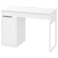 New IKEA MICKE Desk 105x50cm White Computer Table with Drawer Home Office