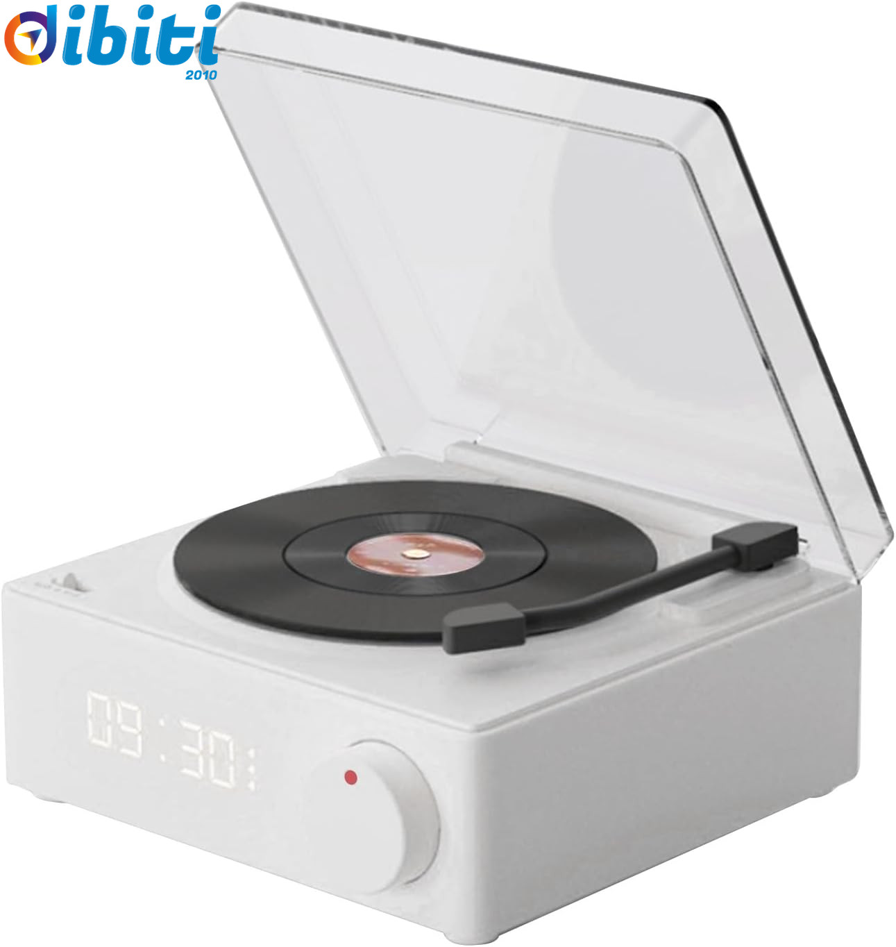 Giradischi Moderno 3 Velocità con Speaker Stereo - Design Minimalista