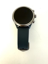 Fossil Gen 4 Sport Smartwatch Smokey Blue Silicone Band FTW4021