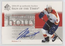 2004-05 SP Authentic Sign of the Times Jay Bouwmeester #ST-JB Auto 1pc9