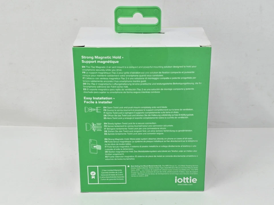 iOttie iTap Magnetic 2 Smartphone Car Mount for Air Vent - New & Sealed - Image 3 of 4