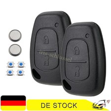 2X Schlüssel Gehäuse Für Renault Kangoo Kc Master Trafic II Opel Movano Vivaro