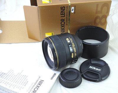 Nikon AF-S Nikkor 85mm f/1.4 G, FX, GUT..