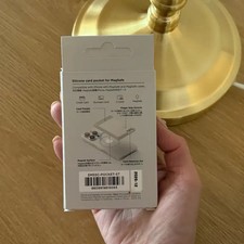 Elago MagSafe Silicone Card Wallet Stone New