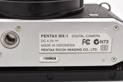 PENTAX MX-1 デジタルカメラ PENTAX Pentax MX MX-1 12.0MP Digital Camera - Black for sale