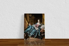 Francois Boucher "Madame de Pompadour" Canvas Print Wall Art Home Decor