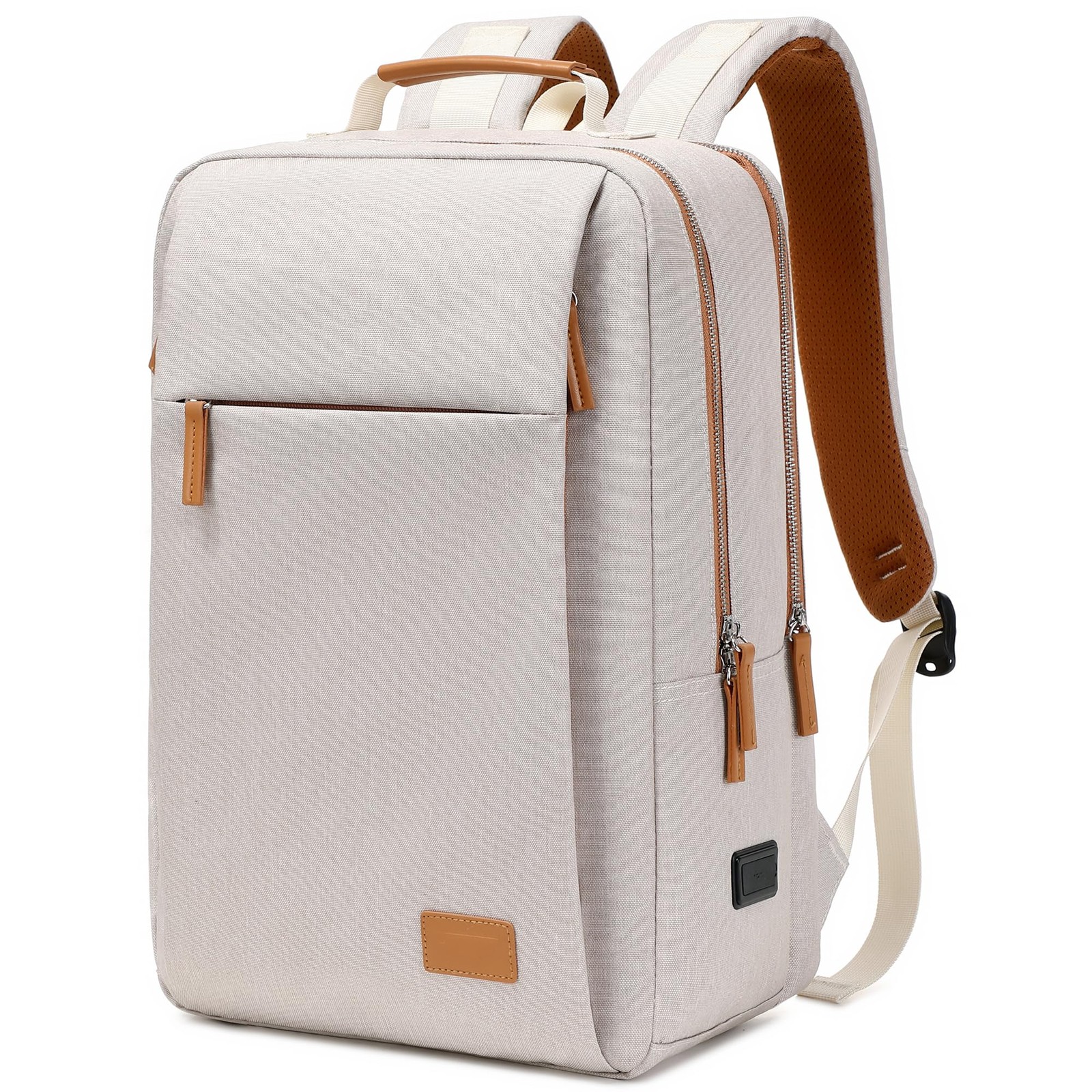 Women's 15.6 Inch Travel Laptop Backpack with USB Port & Wet Pocket-image
