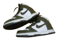 Nike Dunk High GS Cargo Khaki White Green DB2179-105 Size 5Y Womens 6.5