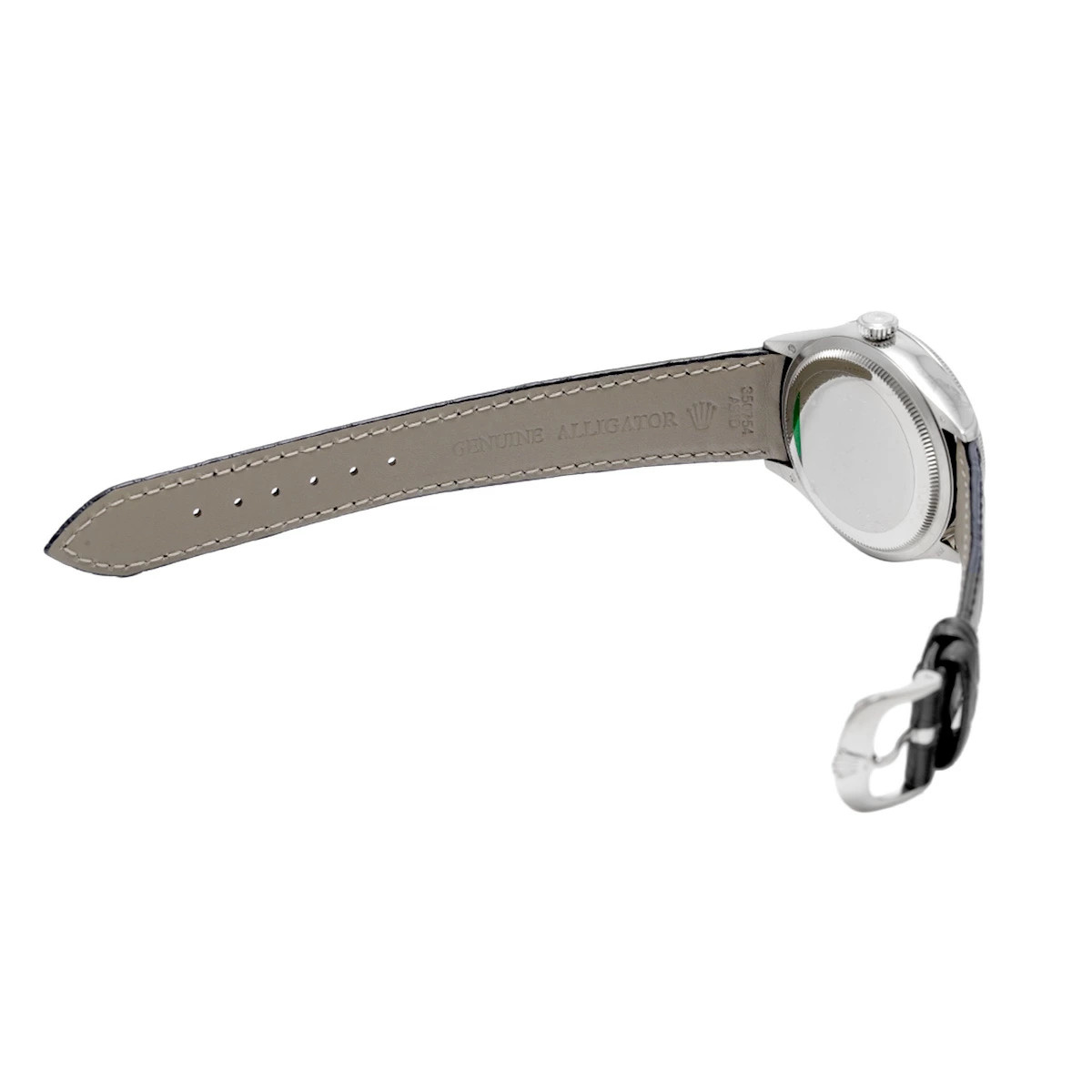 ROLEX Cellini Date 50519 Silver Case Size 39 x 39 mm Men's Used Watch #41021 image 4