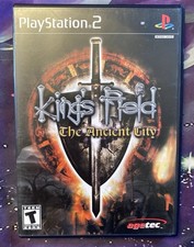 KINGS FIELD The Ancient City Playstation PS2 CIB w/Manual & Registration Tested