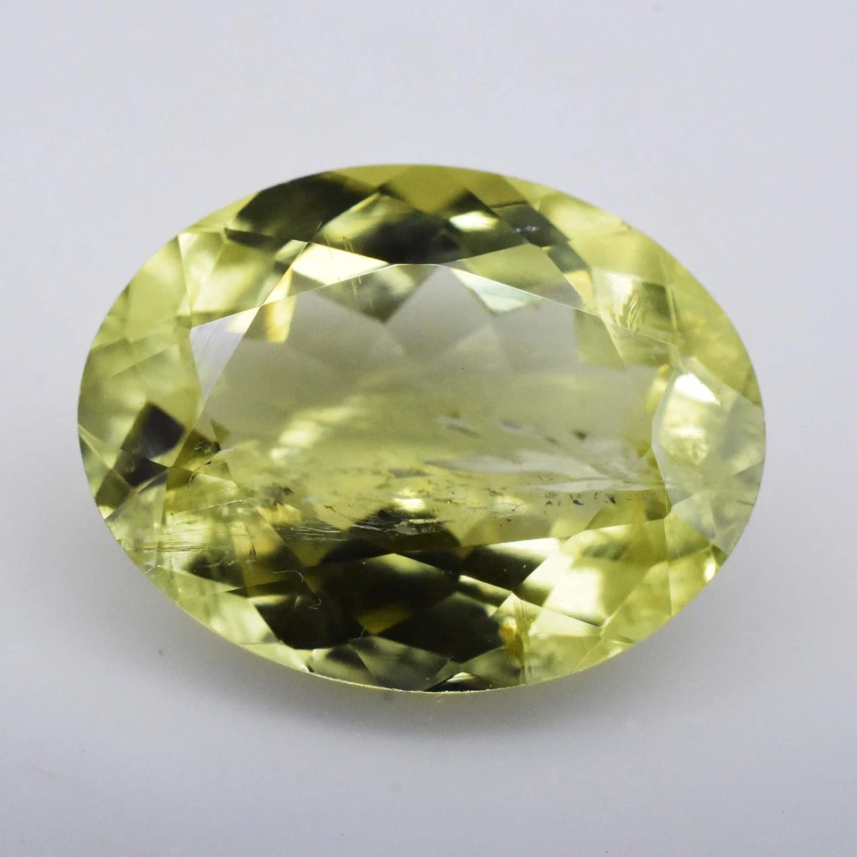 2,75 ct natürlicher gelber Turmalin oval GTL-zertifizierter unbehandelter... - Bild 4 von 4