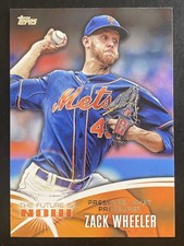 Zack Wheeler 2014 Topps Baseball The Future is Now New York Mets #FN-10