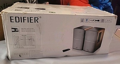 Edifier: R1280DB Powered Speakers w/ Bluetooth - Wood Brown