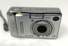 Fujifilm FinePix A500 5.1MP Digital Camera Silver No Memory Card Tested Working
