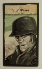 Ultra Pro Cthulhu's Vault Tarot Card 5 Of Wands 4.75" X 2.75"