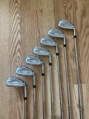 CALLAWAY ELYTE X IRON SETS 5-PW,AW STEEL REGULAR STANDARD