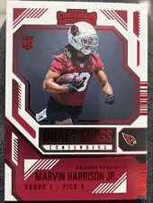 2024 Panini Contenders - Draft Class Contenders Marvin Harrison Jr. #4 Red (RC)