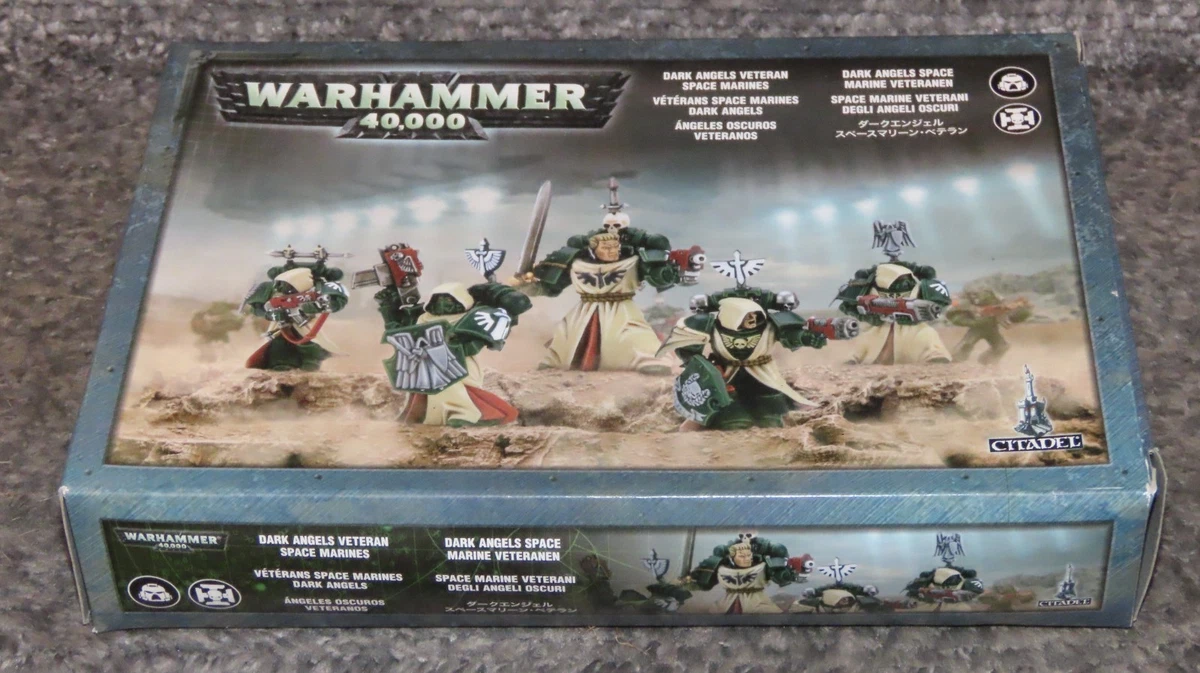 Extensie De Joc Warhammer 40000, Deathwing Knights Dark Angels Space Marines Games Workshop 119 Piese Gri 44 22