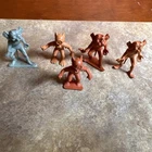 Marx Tom Corbett PLAYSET  ALIEN FIGURES