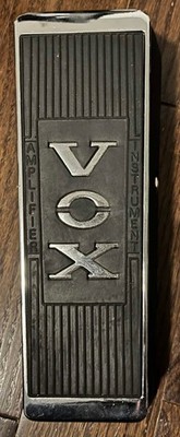 VOX V847 WAH Guitar Effects Pedal TESTED, USED