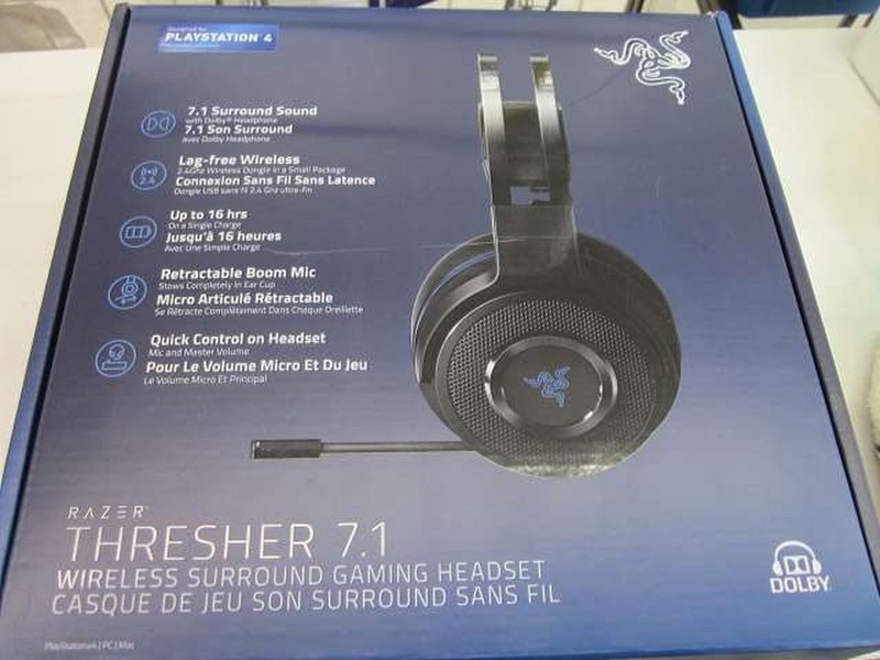 Razer Thresher 7.1 Gaming Headset Used, Audio & Voice Chat Equipment