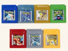 For Nintendo GBA GBC Game Card- 7 Colours GAMEBOY COLOR Pokemon Game Series