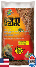 Zoo Med Premium Reptile Bark, 24qt - Natural Terrarium Substrate