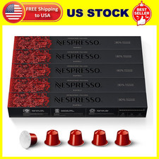 Nespresso Capsules Original Line, Ispirazione Napoli, Dark Roast Coffee Pods, 50