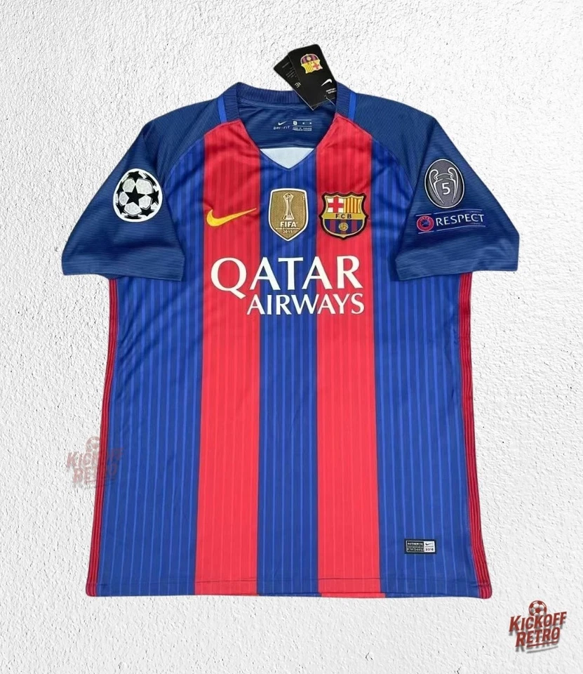 Barcelona Home Jersey 2016/2017 - Neymar Jr #11 Champions League - Image 2 of 4